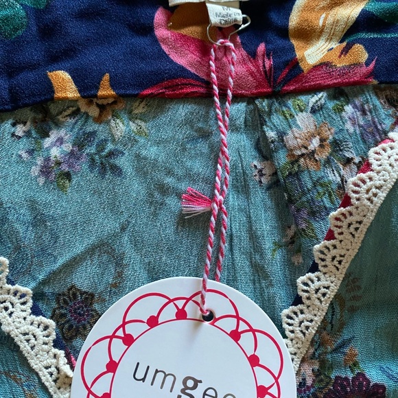 Umgee Floral Multicolor Boho Dress - Picture 3 of 4